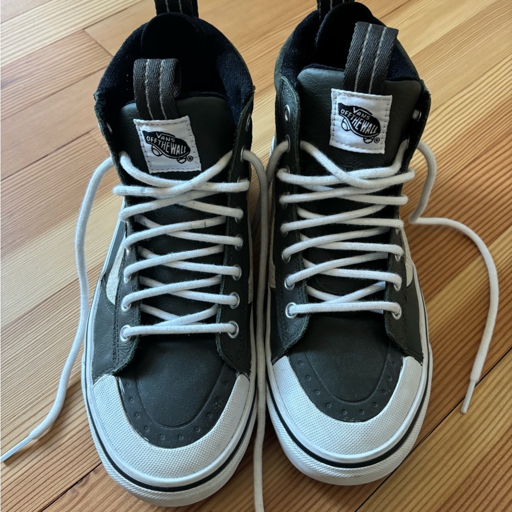 Vans High Top Ultracush Scotchgard Green US Men’s 5.5 Women’s 7